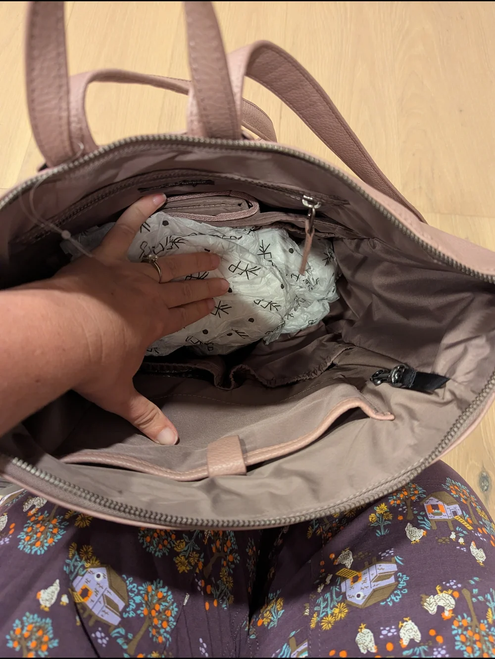 Freshly Picked pebbled backpack